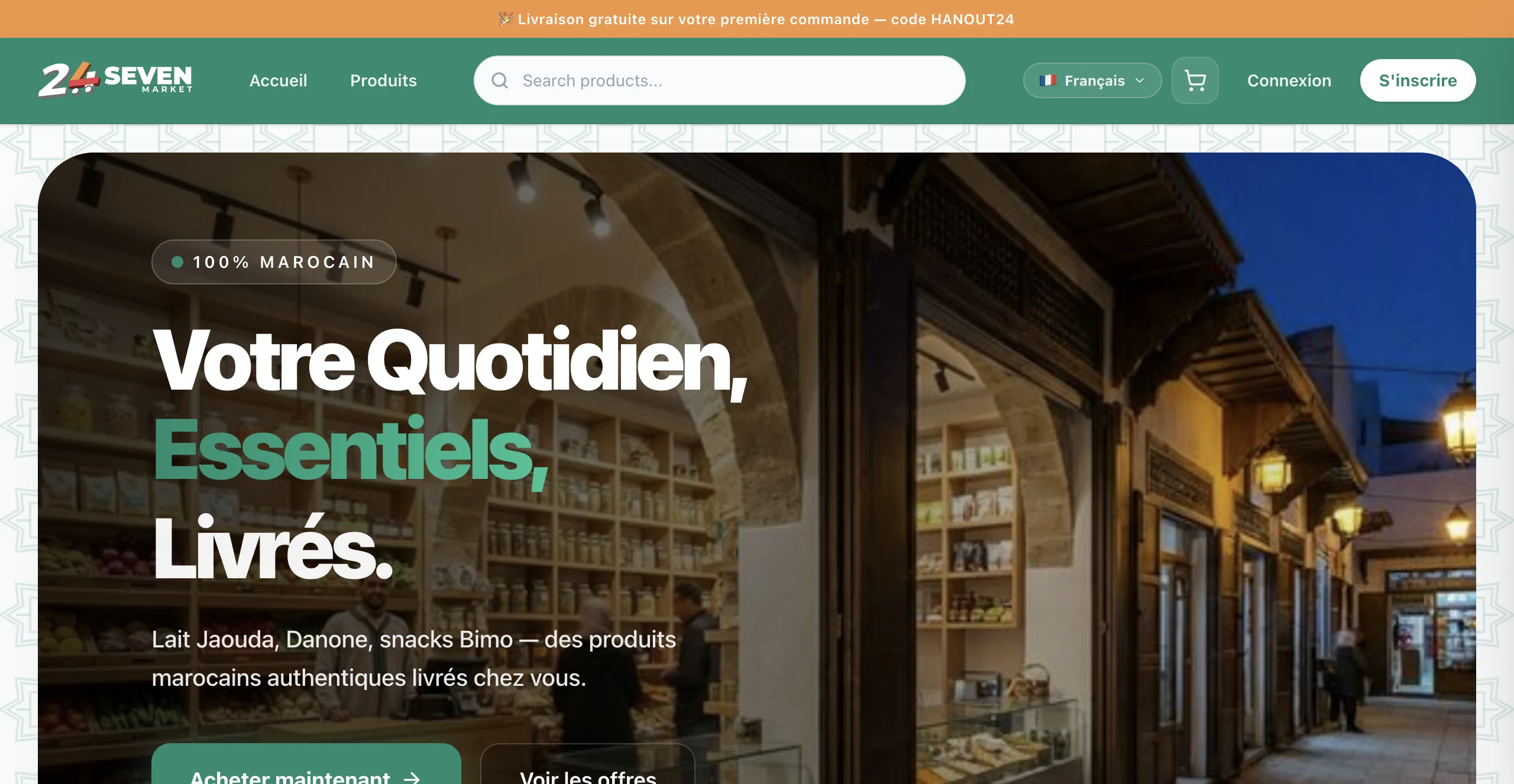 Cover artwork for Seven24 Market — Online Grocery Store